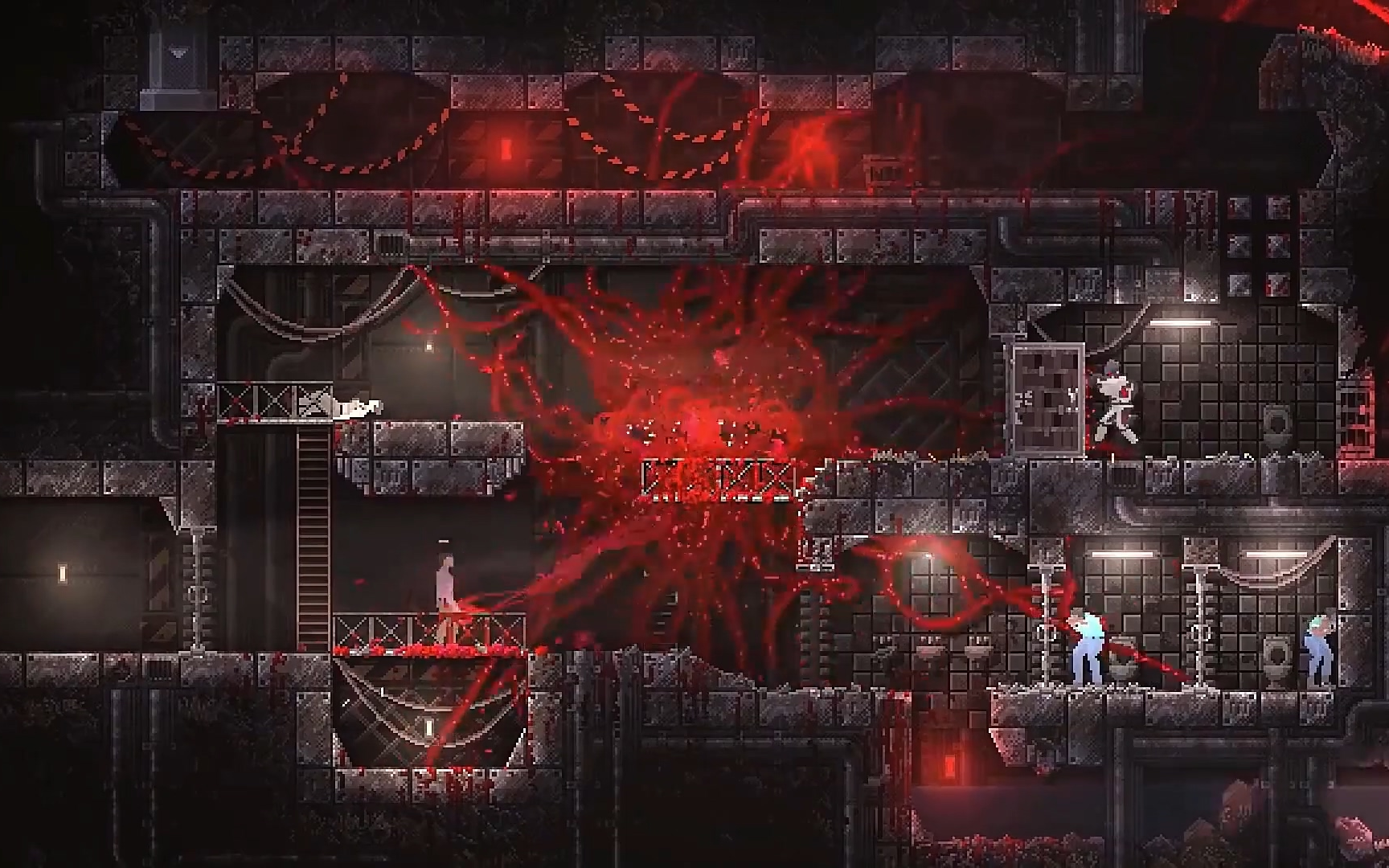 横版恐怖游戏《红怪》最新预告,7月23日登陆steam