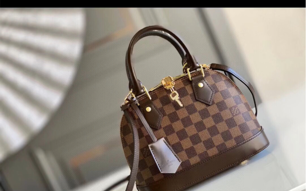 说一下高仿lv路易威登n41221 alma 贝壳包小号 尺寸25*19*12cm