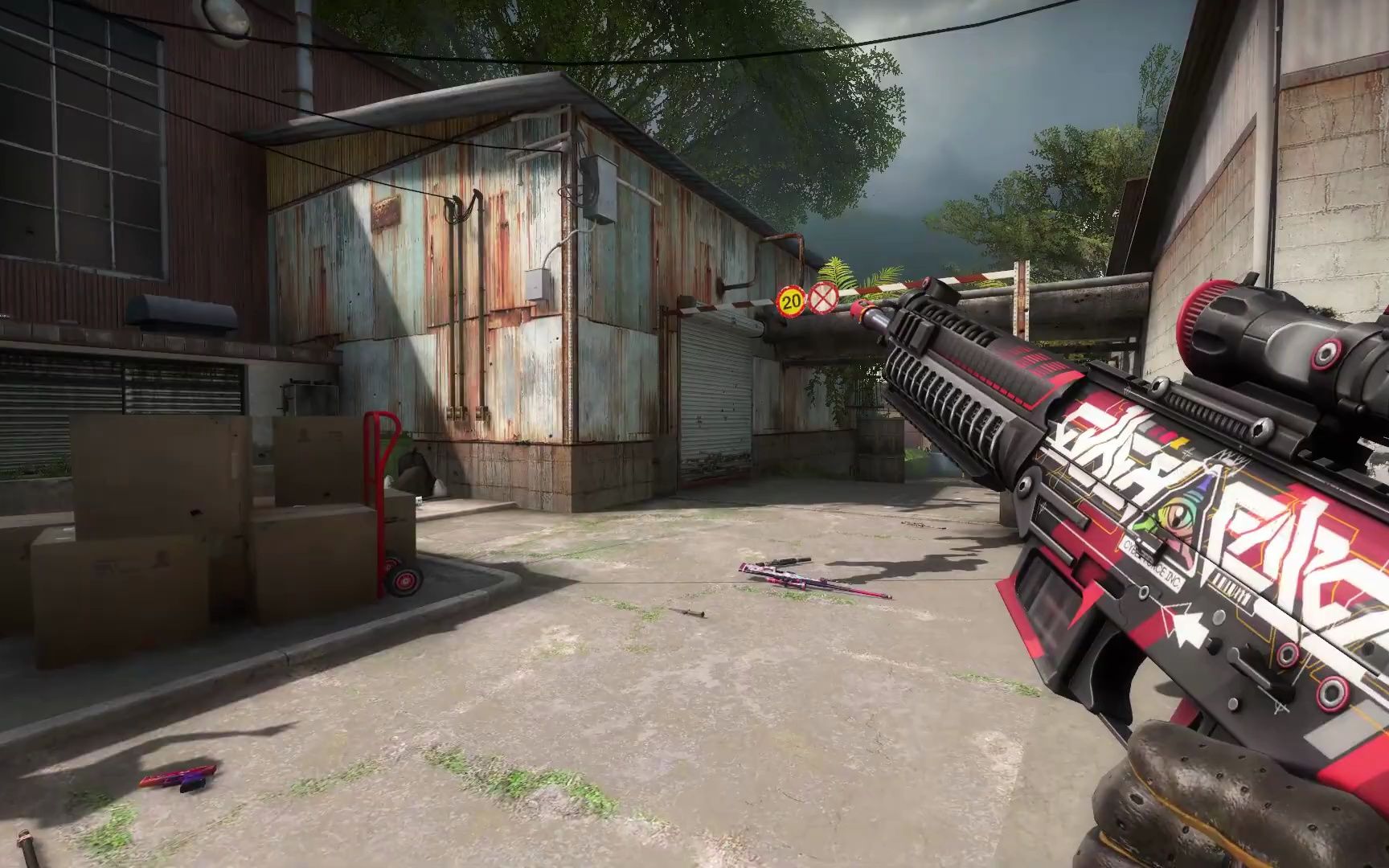 【csgo】(变革武器箱) sg553 | cyberforce 最高纹理!最清晰分辨率!