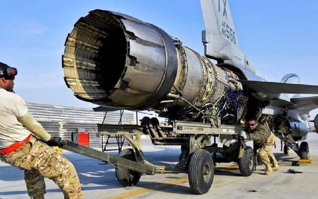 牛!把f16发动机拆下来,全马力燃烧测试给你看!