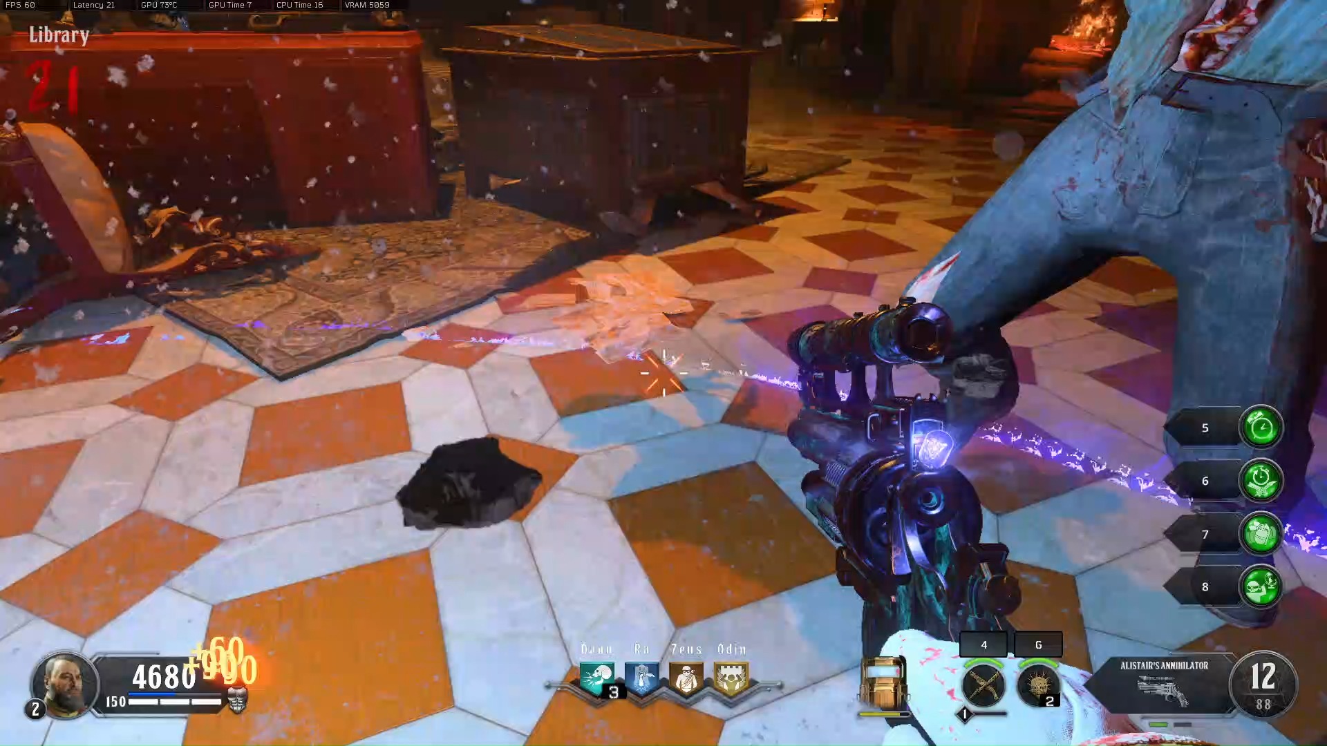 使命召唤15午夜亡灵硬核难度单人100波