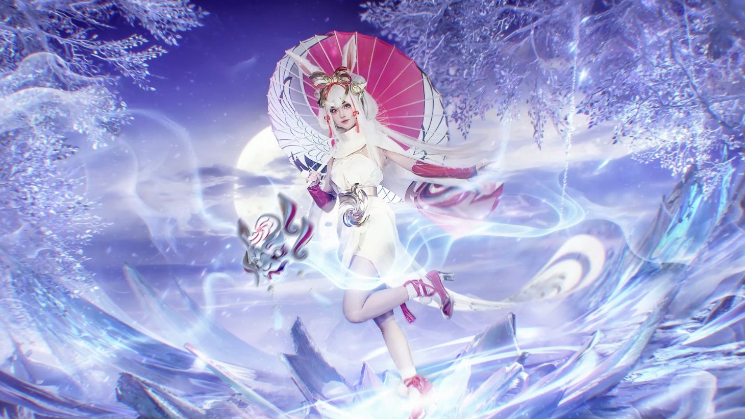 【cos后期】祉月 - 公孙离祈雪灵祝