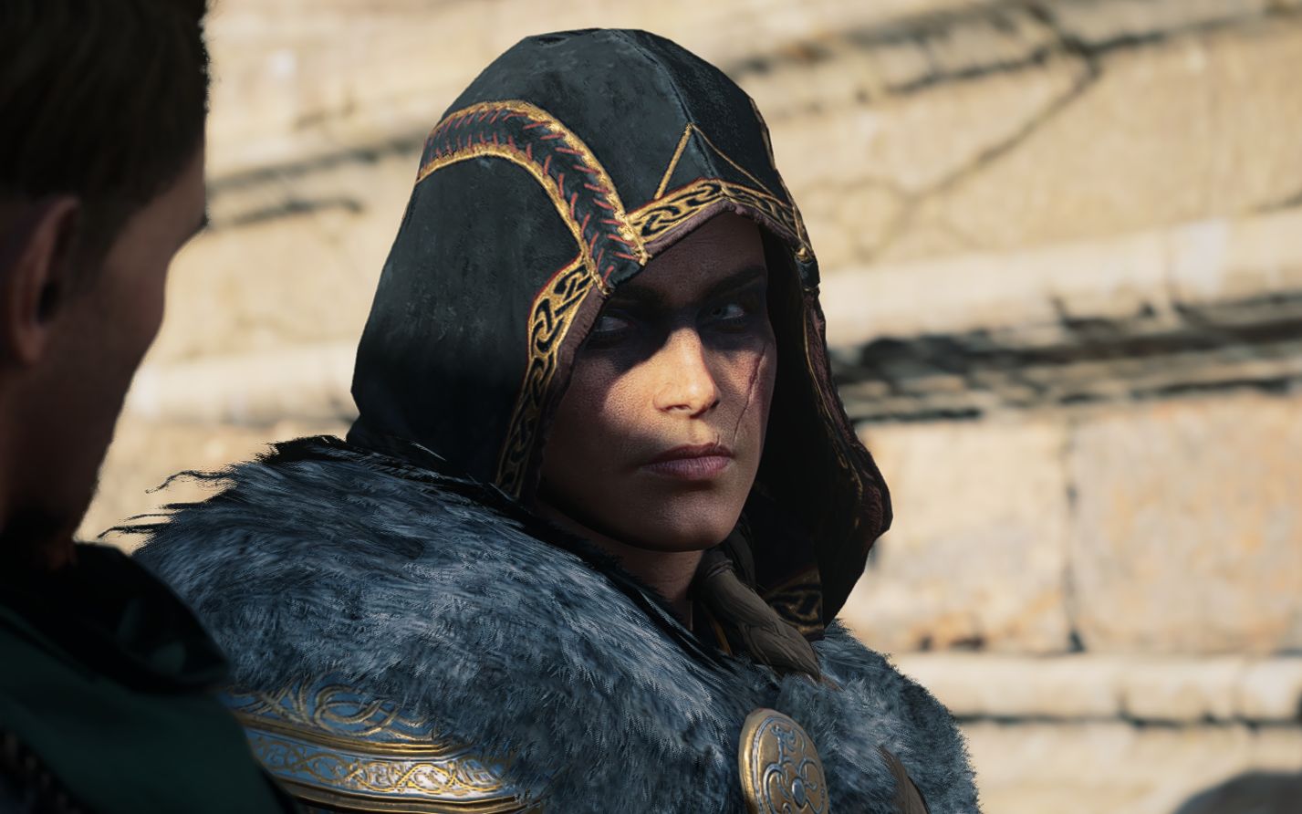 刺客信条英灵殿听瑞达讲述巴耶克和艾雅的故事