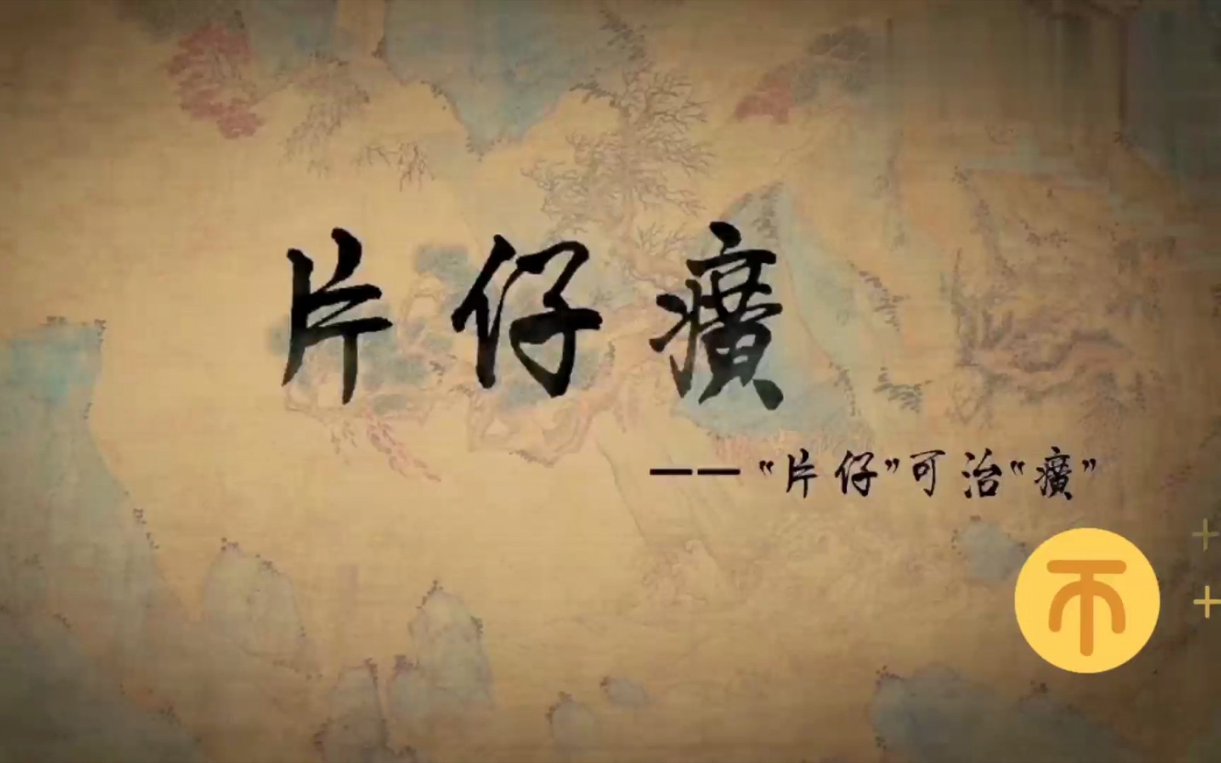 134.片仔癀～“片仔”可治“癀”