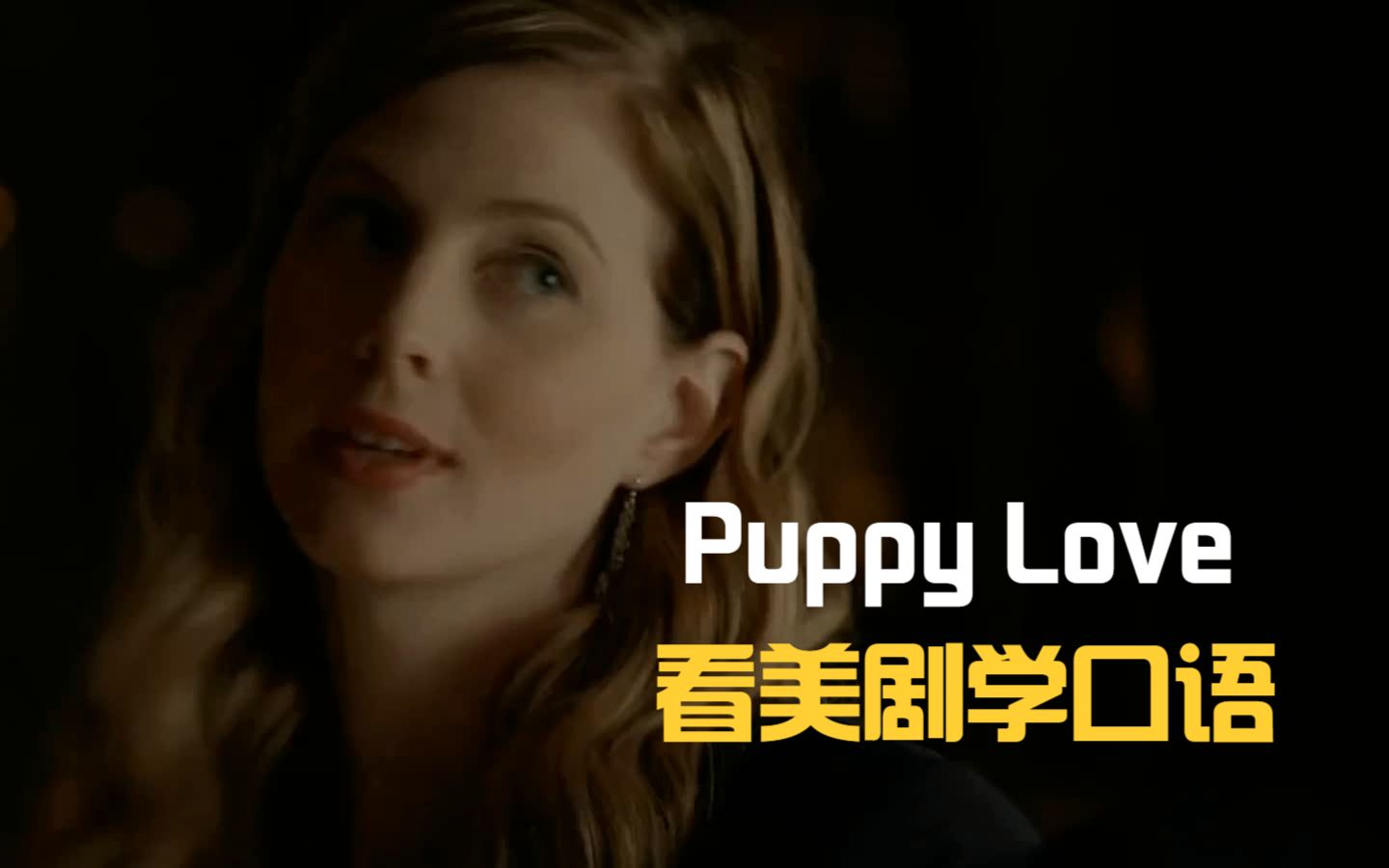 [图]It was puppy love，名义上指动物，实际上指人的美国俚语！