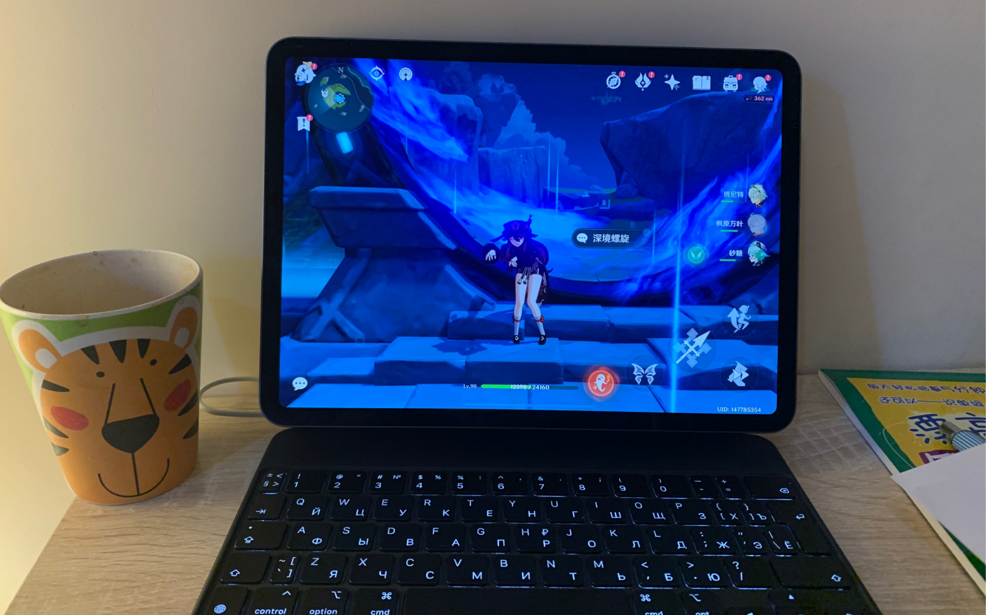 m1ipadpro玩原神好折磨我的老天爷