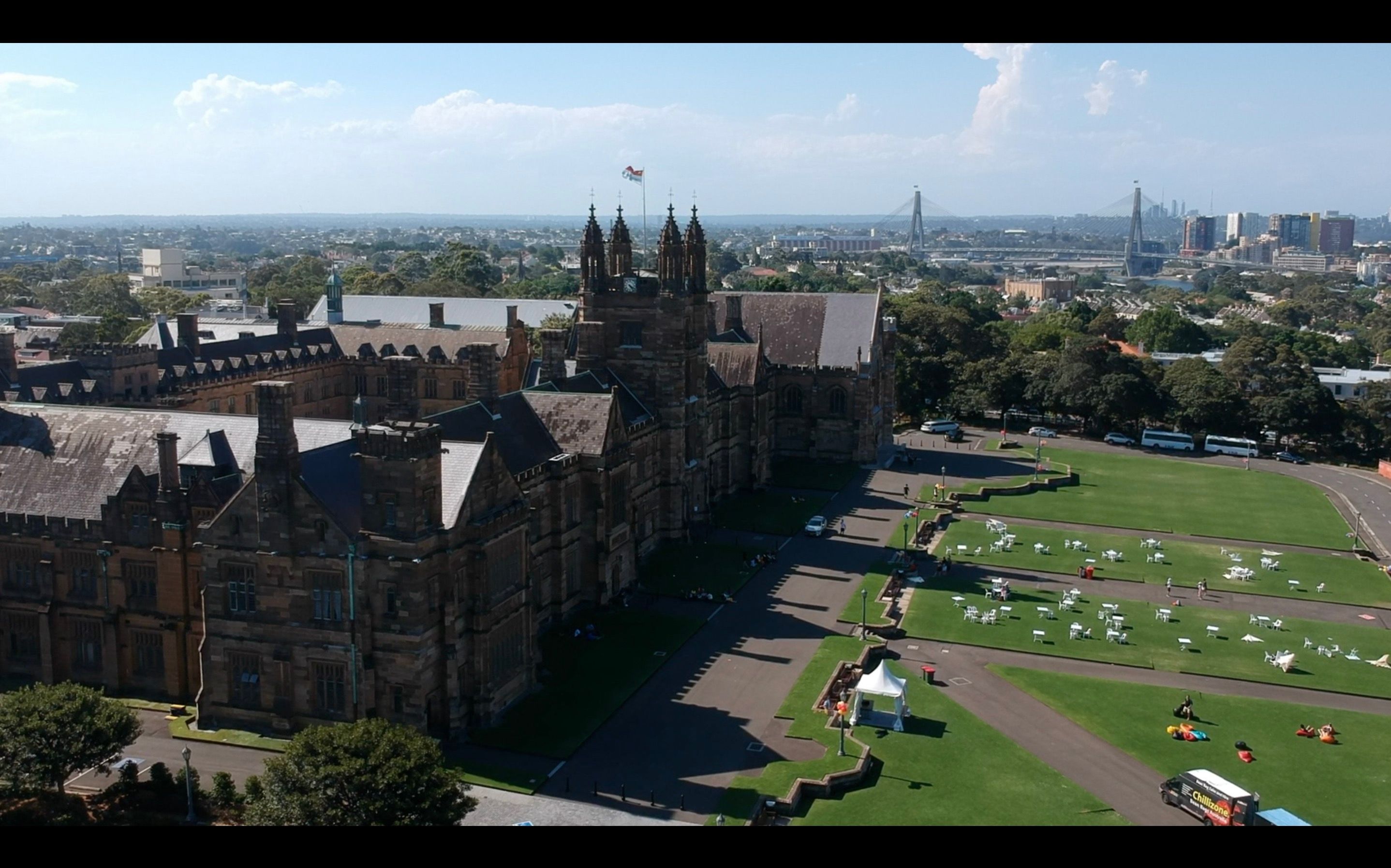 无人机拍摄 - 悉尼_哔哩哔哩 (゜-゜)つロ 干杯~-bilibili