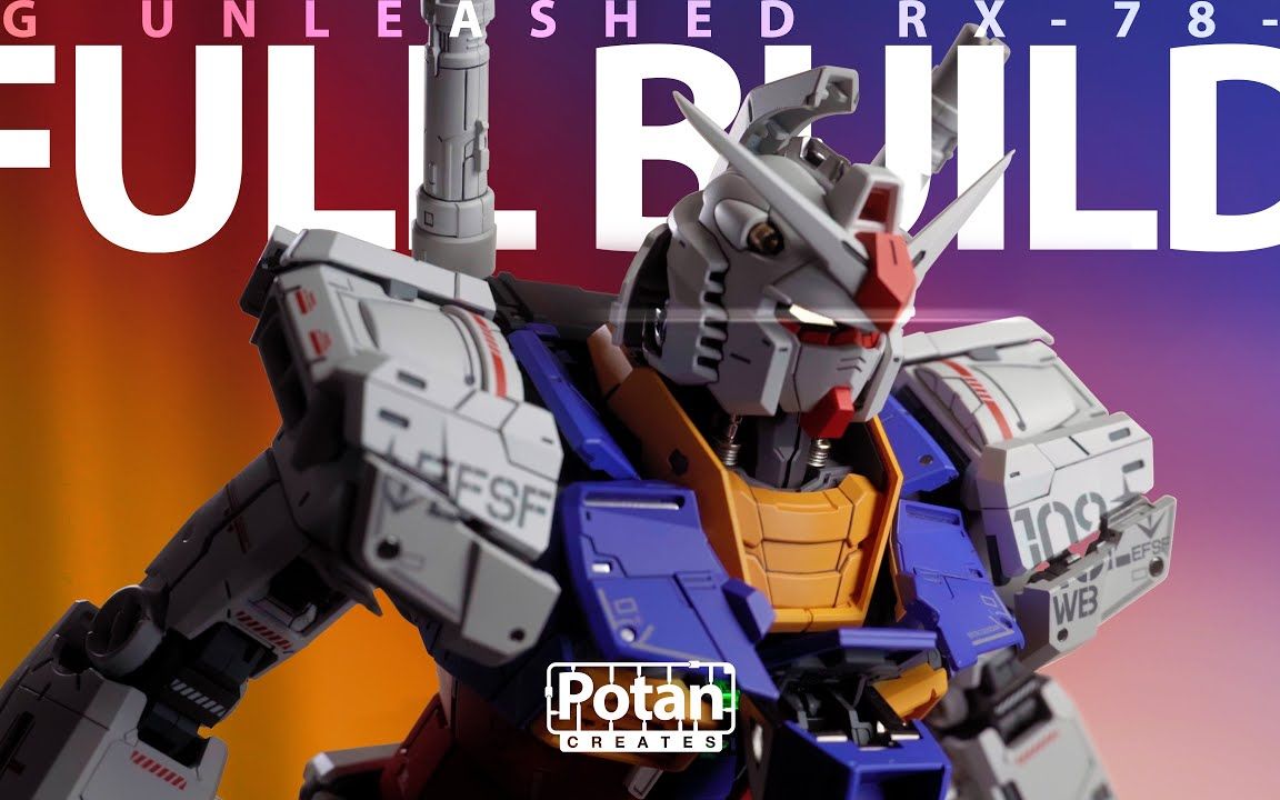 模型技巧pgu元祖高达刻线全涂装高达模型制作的耳音享受