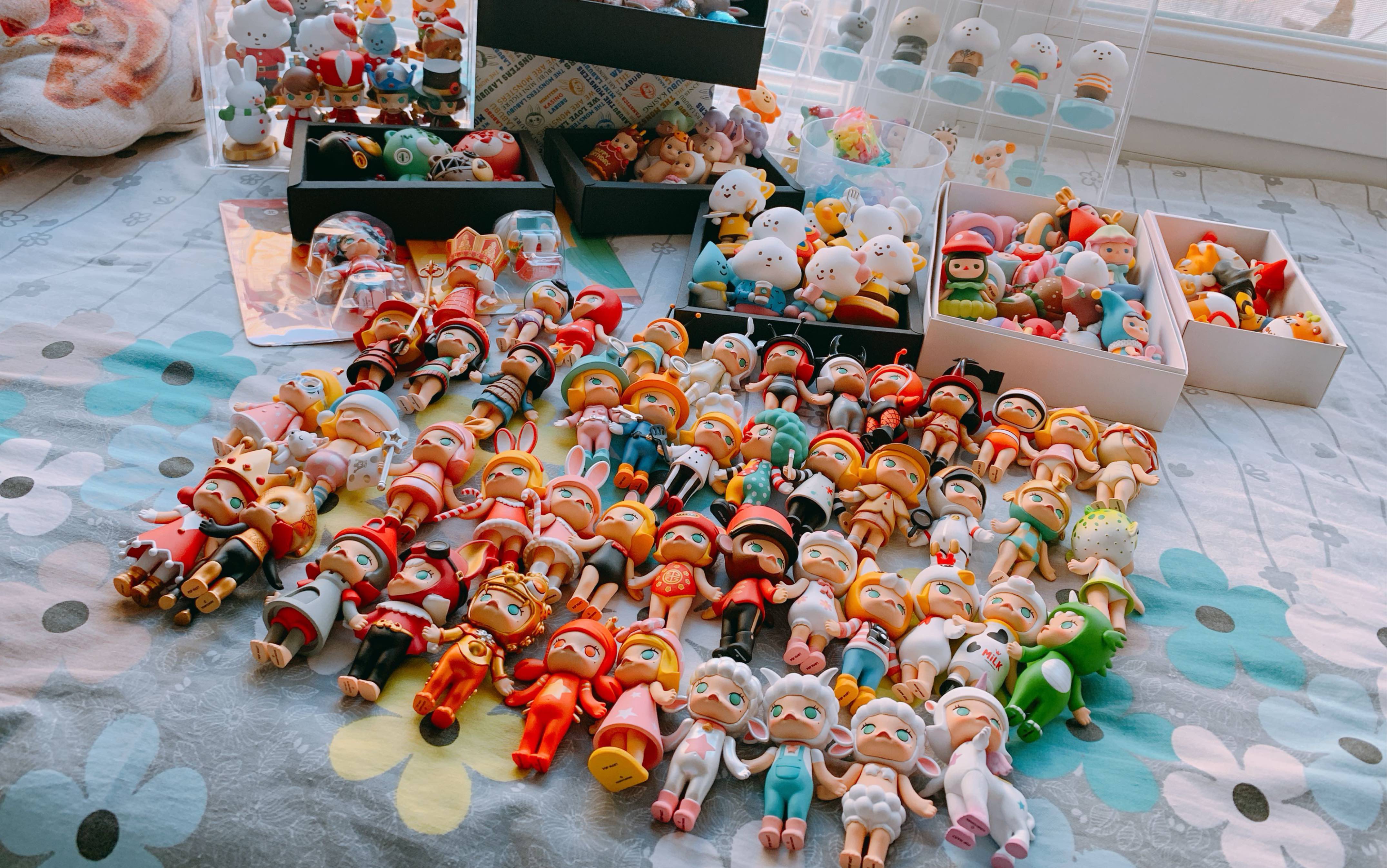 楠楠-泡泡玛特盲盒整理/购物分享/大型剁手现场