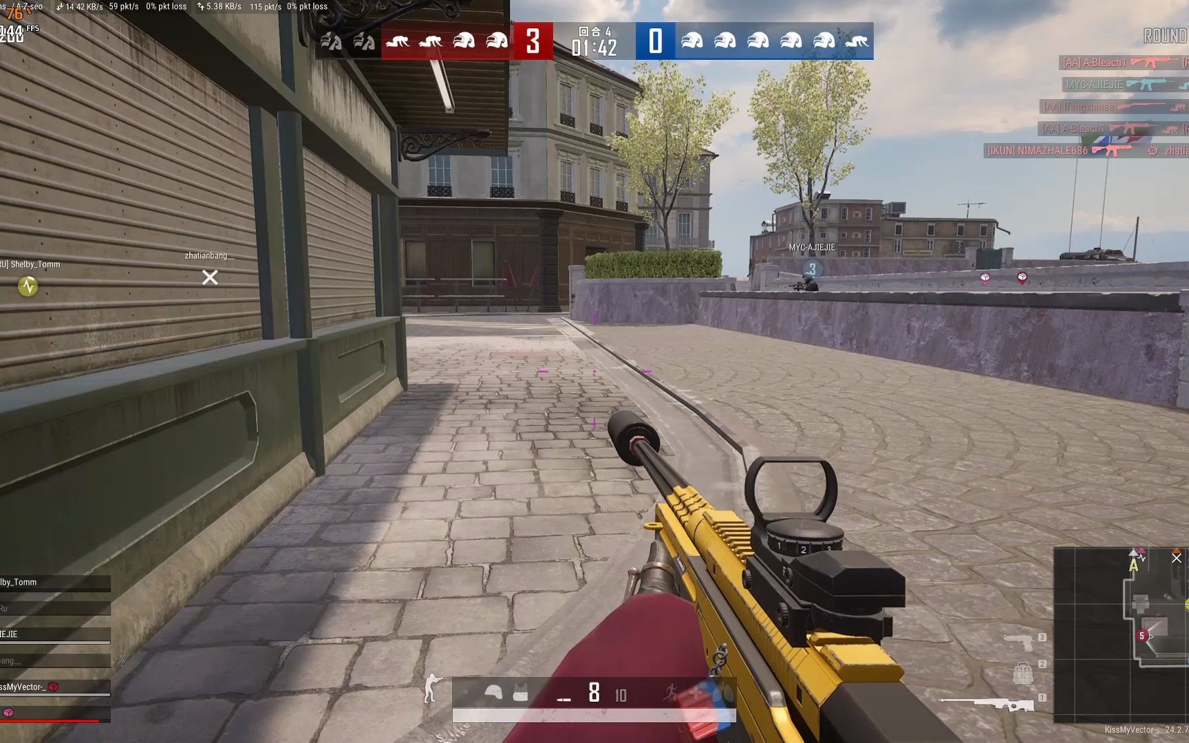 爆破模式最强武器-awm配红点【绝地求生】