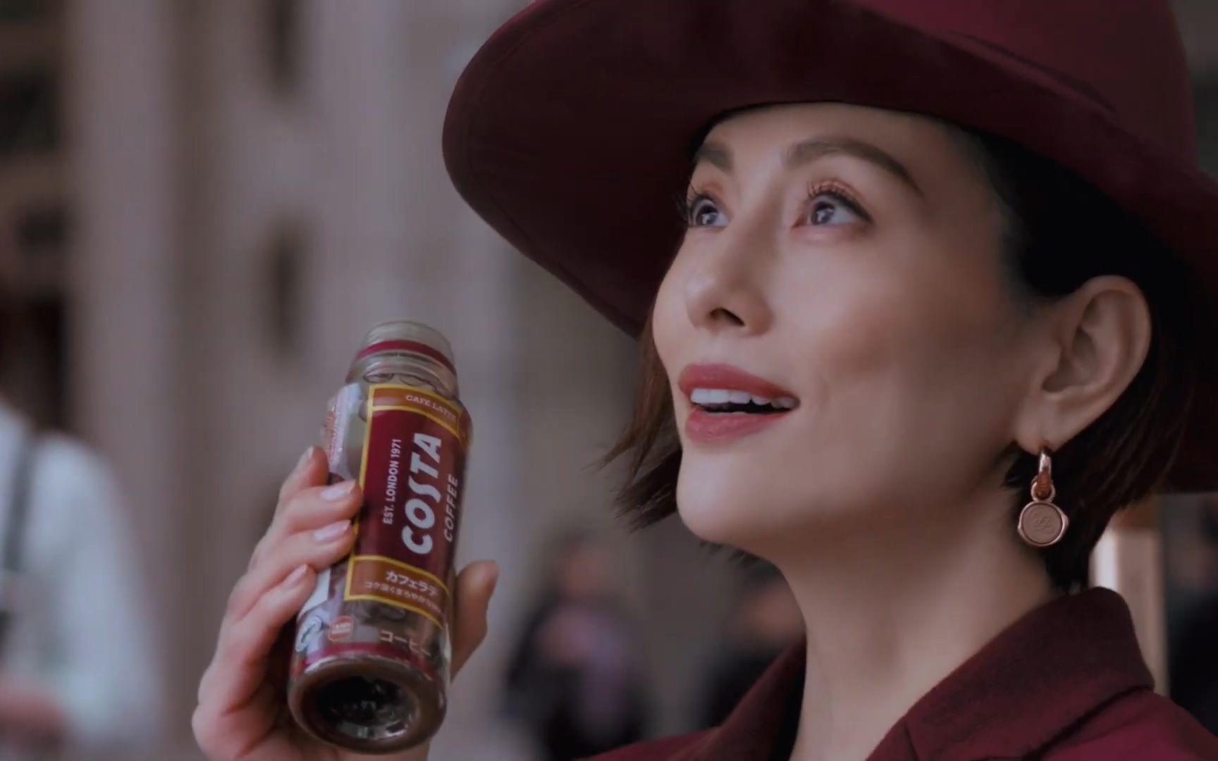 米倉涼子 costa coffee新cm「おいしいコーヒーは好きですか?」編