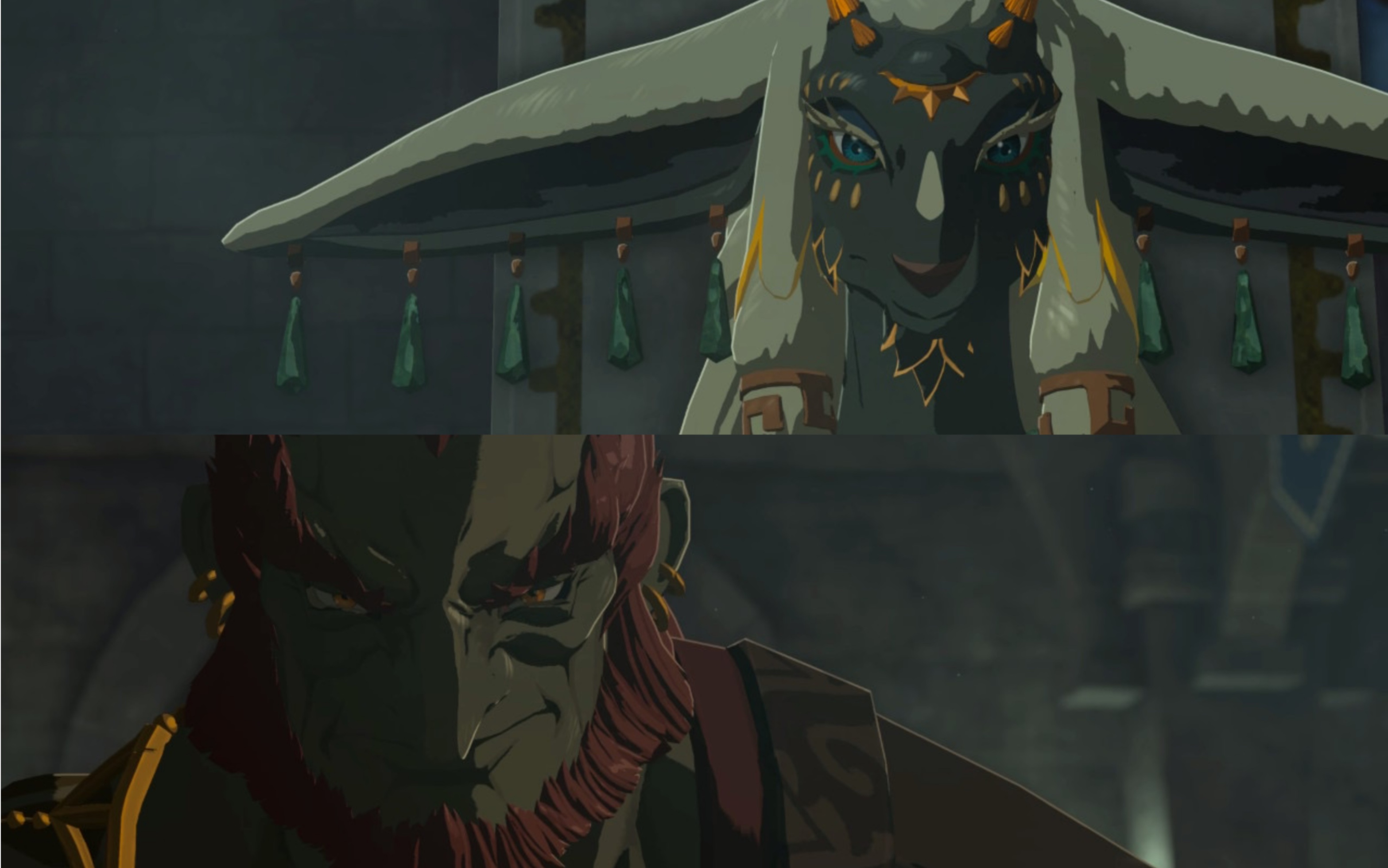 在未来,会有一名叫林克的剑士,来取你的性命,加农多夫