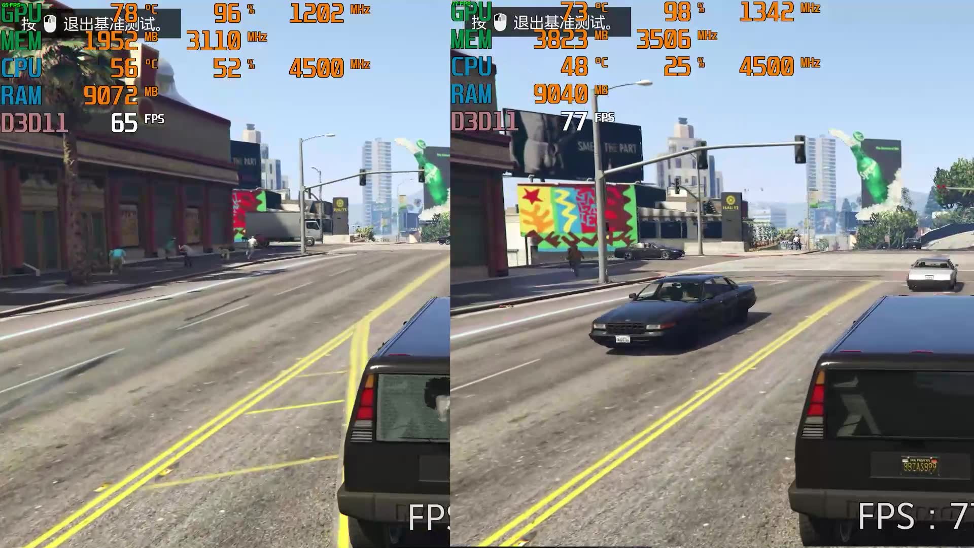 GTX760 2G 对比 GTX960 4G 游戏帧数测试
