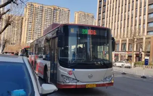 Скачать видео: 天津公交806路TJK6124BEV（K9F）鼓楼东站出站