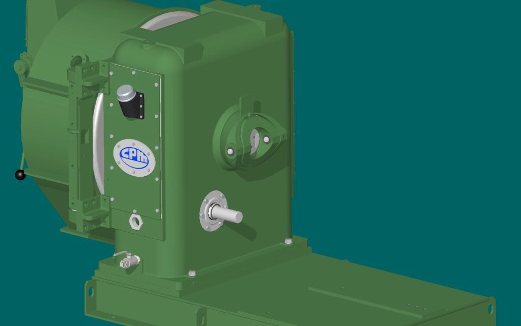 cpm3000型制粒机拆第一部分