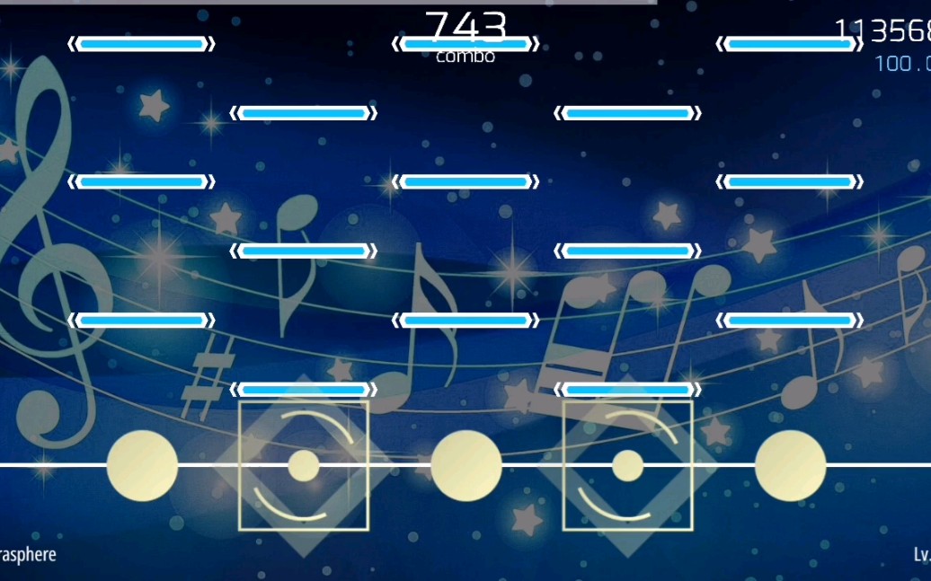 malody自制谱 大雪花(lv.16 )