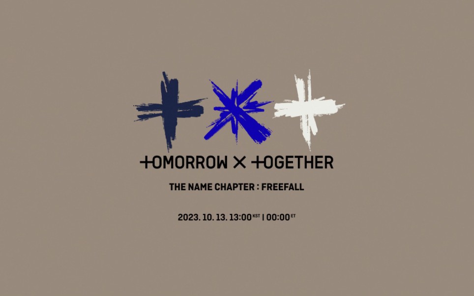 【TXT】2023年10月13日回归logo预告公开!!The Name Chapter: FREEFALL哔哩哔哩bilibili