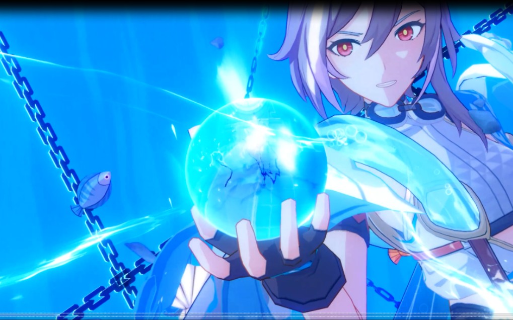 4k 识律夏装皮肤 实机特效演示!特效很足!