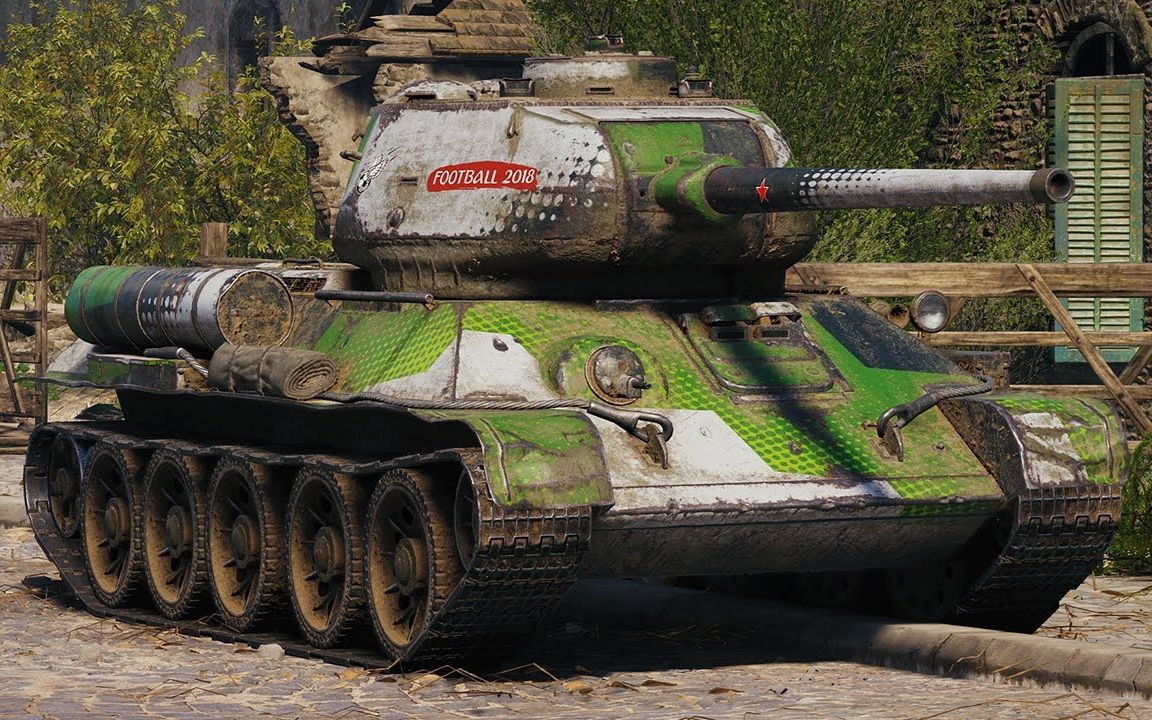 world of tanks t-34-85m - 6 kills 5,6k damage_哔哩哔哩 (゜-゜)つ