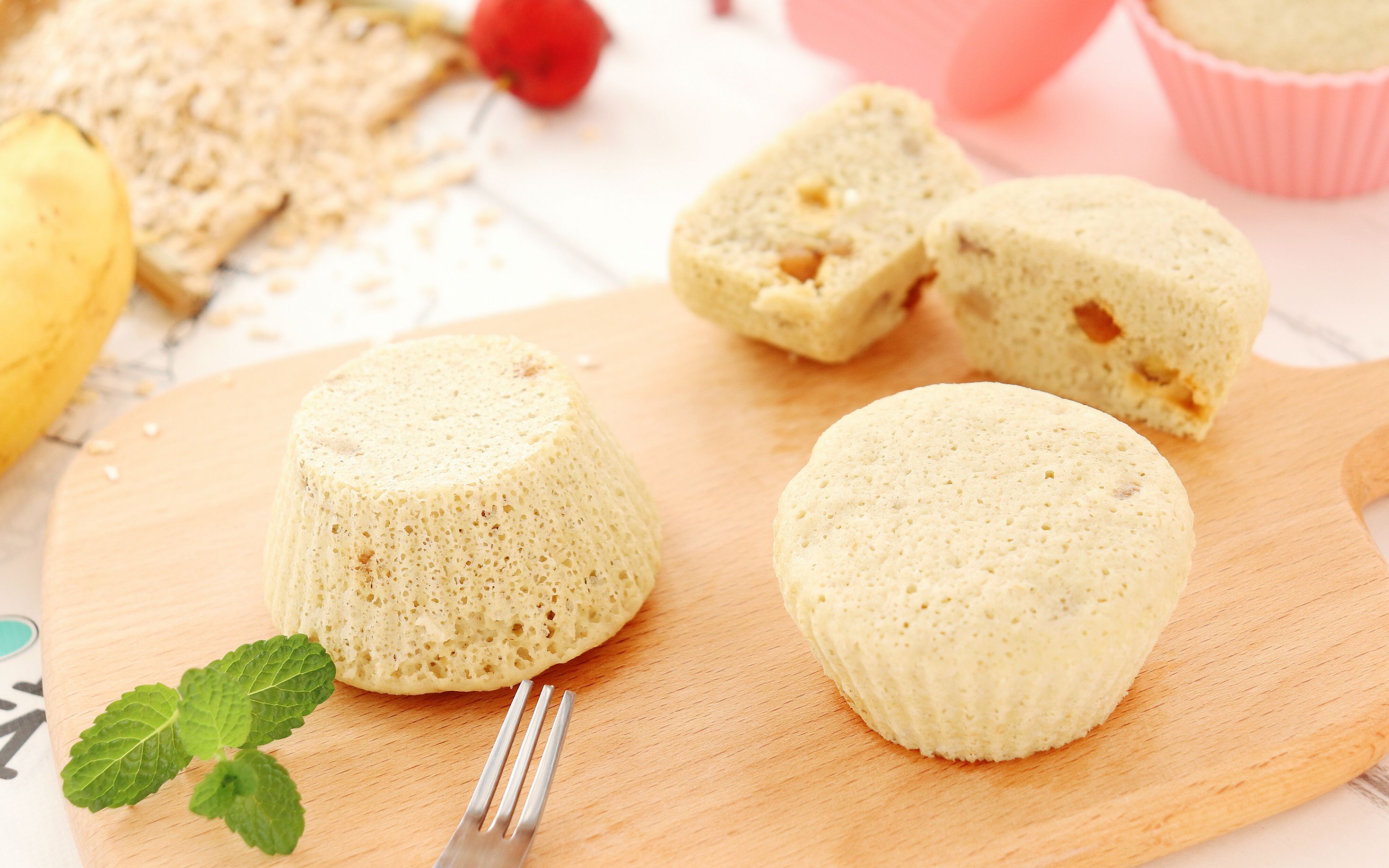 开胃又缓解便秘的好食物,一定要做给宝宝吃——水果燕麦糕_哔哩哔哩