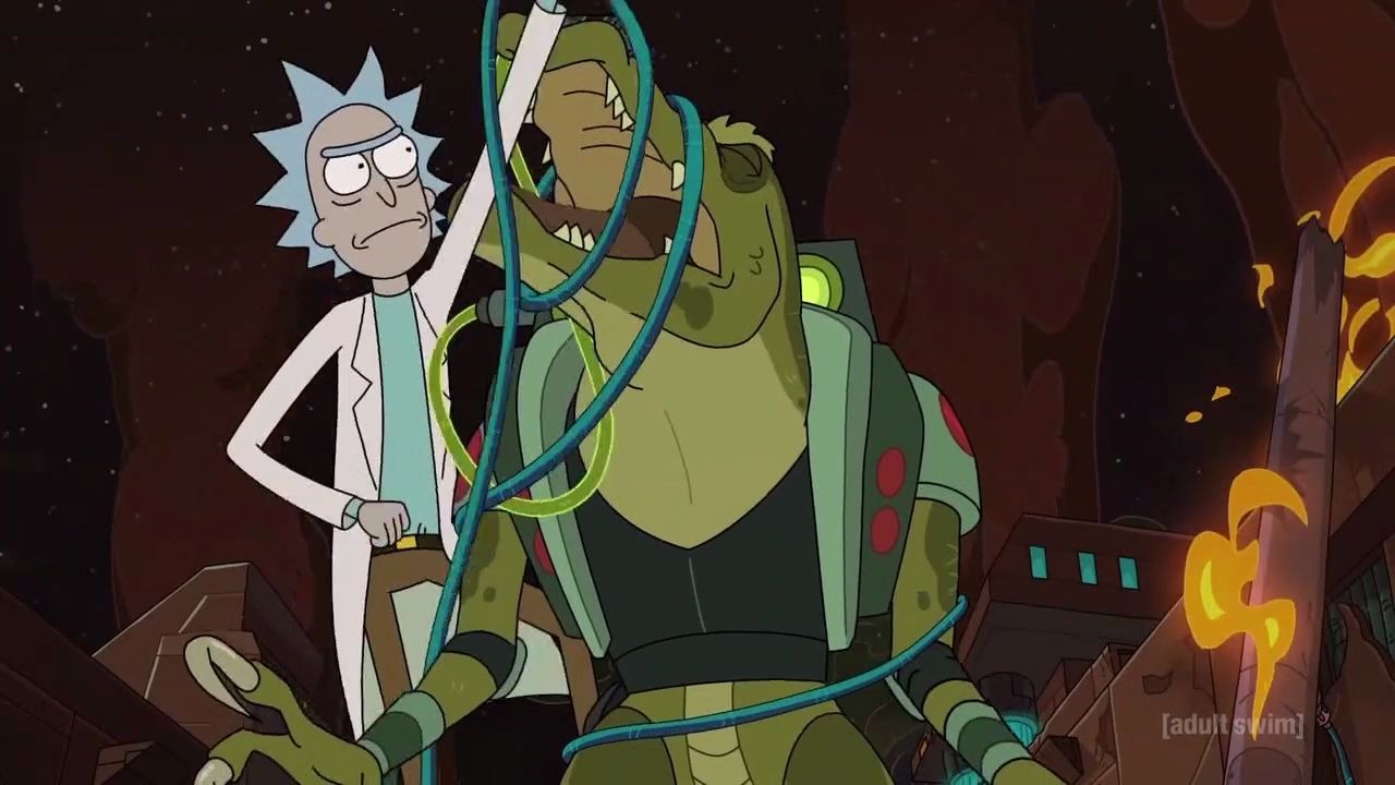 《瑞克与莫蒂》高燃饭制片头——激烈打斗与疯狂枪战混剪