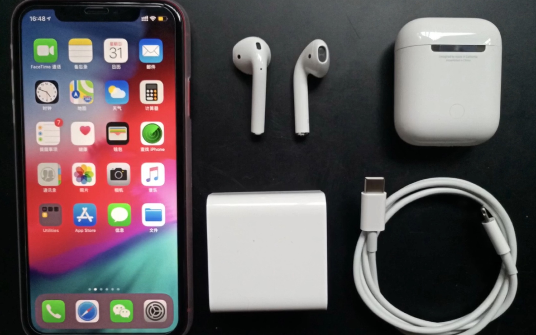 苹果airpods2耳机高清图赏!使用感受后续更新,连接安卓手机体验哔哩哔哩bilibili