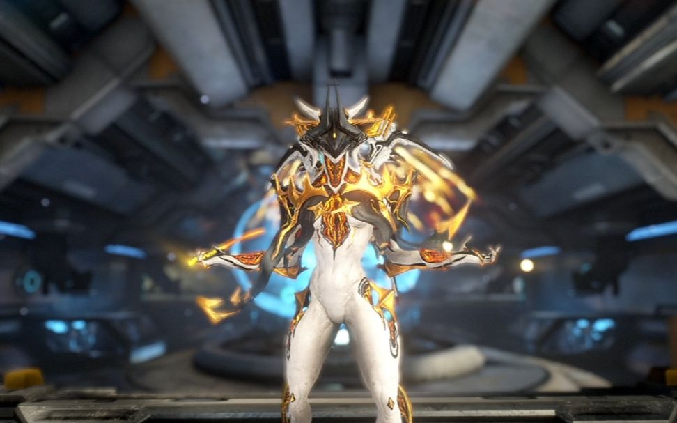 warframeember豪皮配色火焰天使