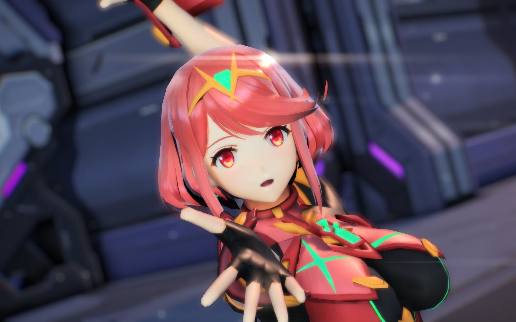 【异度之刃mmd】ドーナツホール【焰】