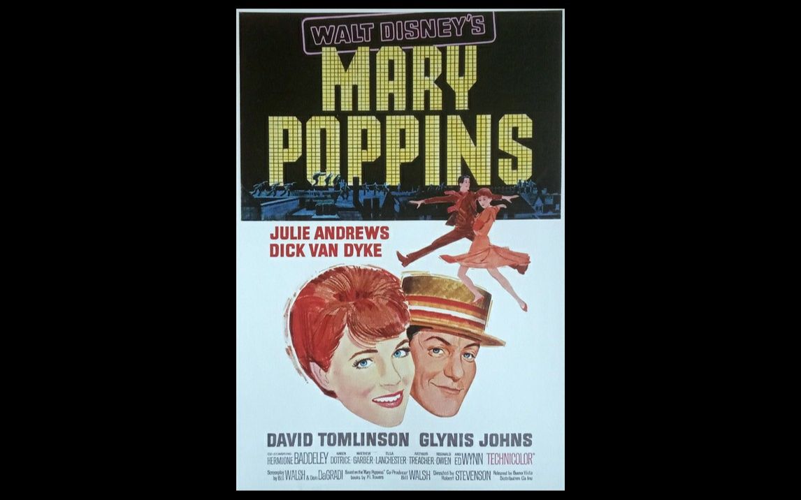 《MARY POPPINS》TRAILERS 《麦瑞.波平斯》预告片集 1964哔哩哔哩bilibili