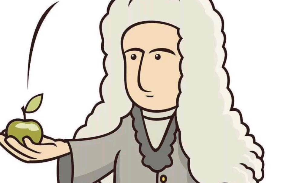 牛顿简笔画搞笑图片