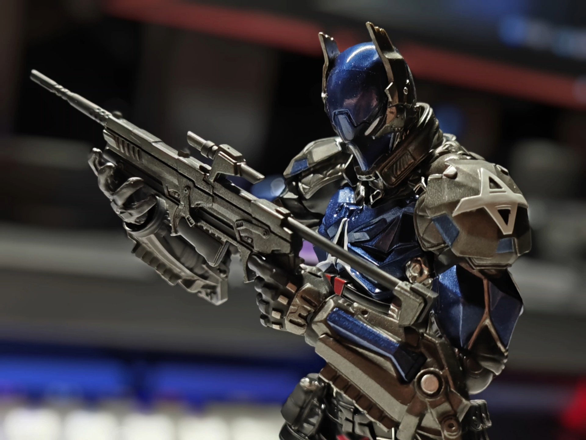 海洋堂阿卡姆骑士1.5到货,品控一坨