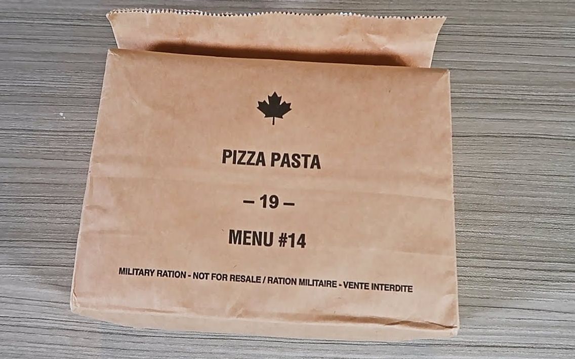 加拿大菜单14号mre军粮试吃!(中文字幕)