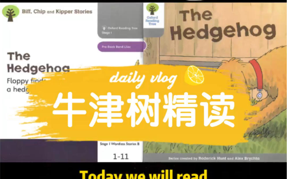 [图]牛津树精读 1-11 THE HEDGEHOG 全英文