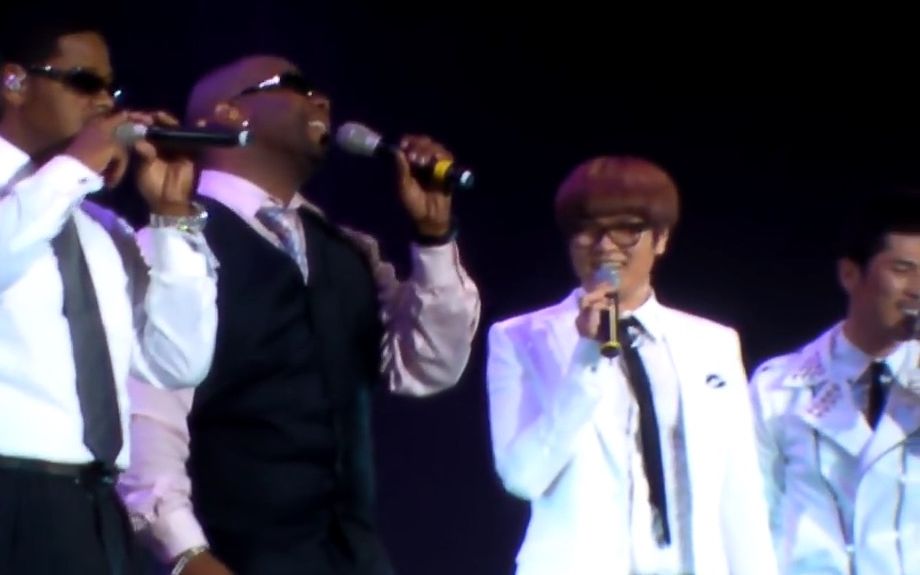 【Boyz ll Men+4men】Wanya Morris教申勇在唱R&B哔哩哔哩bilibili