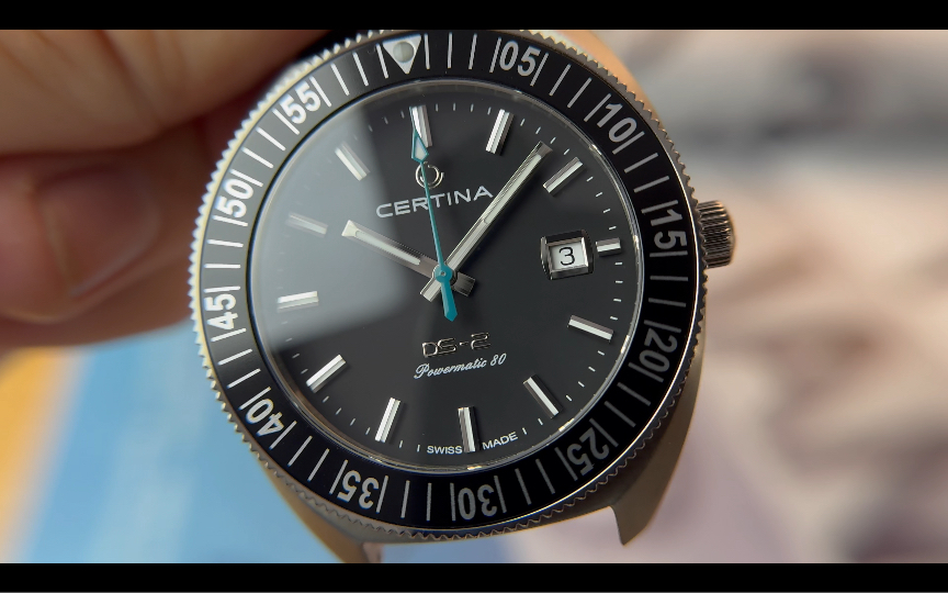 雪铁纳ds-2极速系列特别版潜水机械腕表