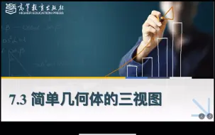 Download Video: 中职数学—7·3简单几何体的三视图