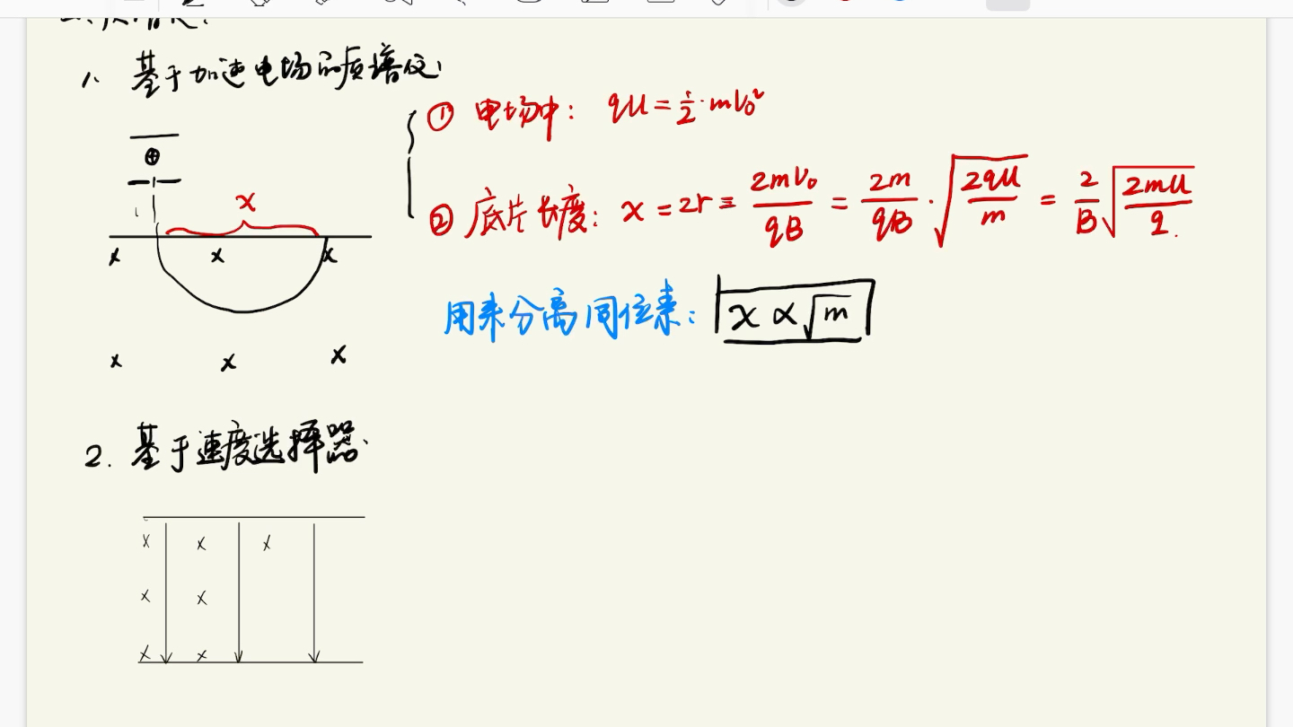 速度选择器,质谱仪,回旋加速器,霍尔效应哔哩哔哩bilibili