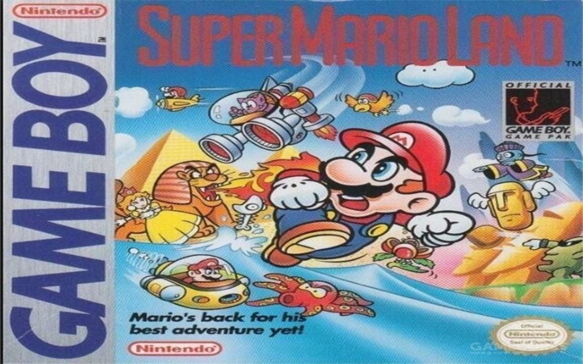 [图]【游戏欣赏0008】《超级马里奥大陆》全流程Game Boy Super Mario Land