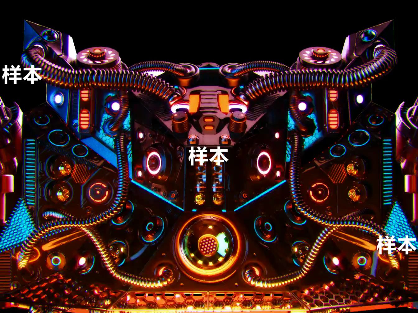 《电音之王》led背景视频,舞台背景视频素材