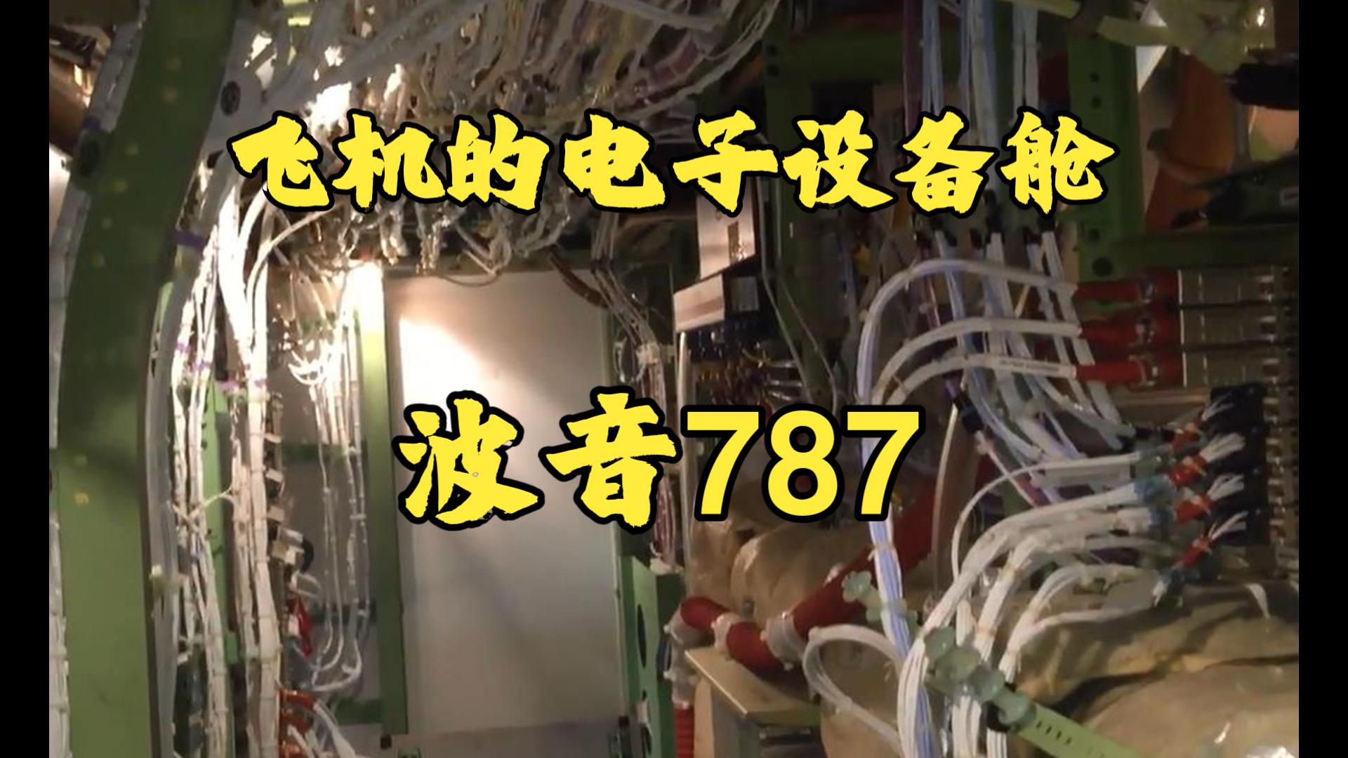 修飞机视角看看飞机的电子设备舱