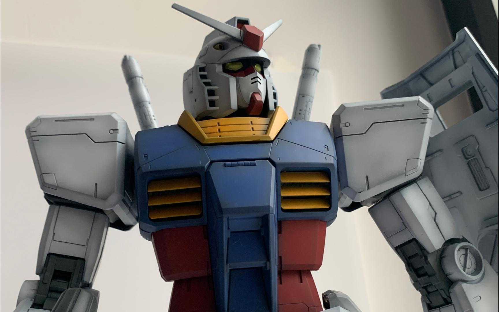 【mega】rx-78 高达 阴影喷涂分享