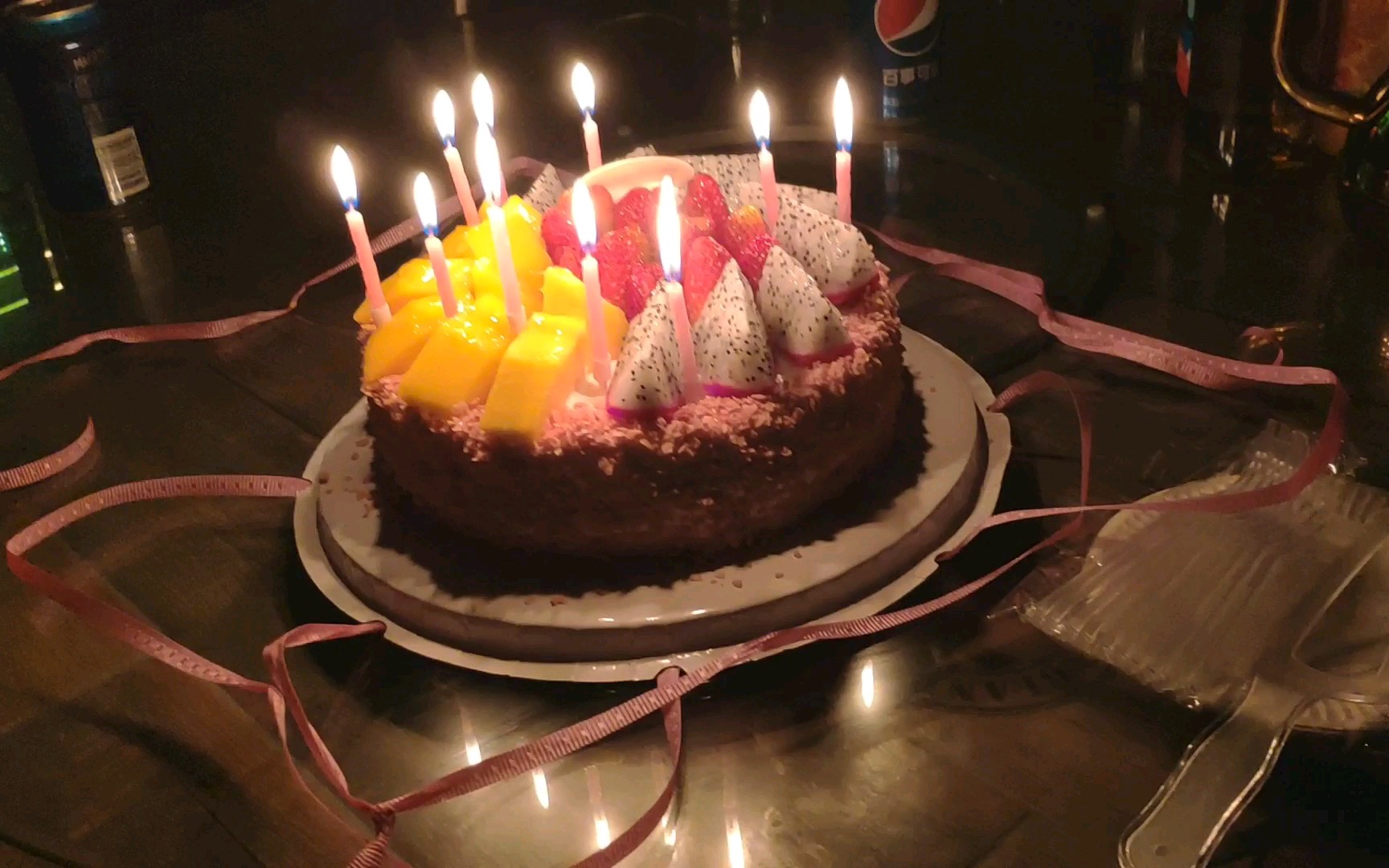 十七岁生日蛋糕吃图片