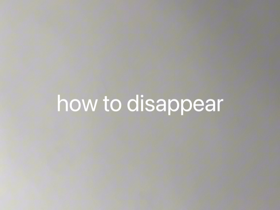翻唱打雷姐how to disappear