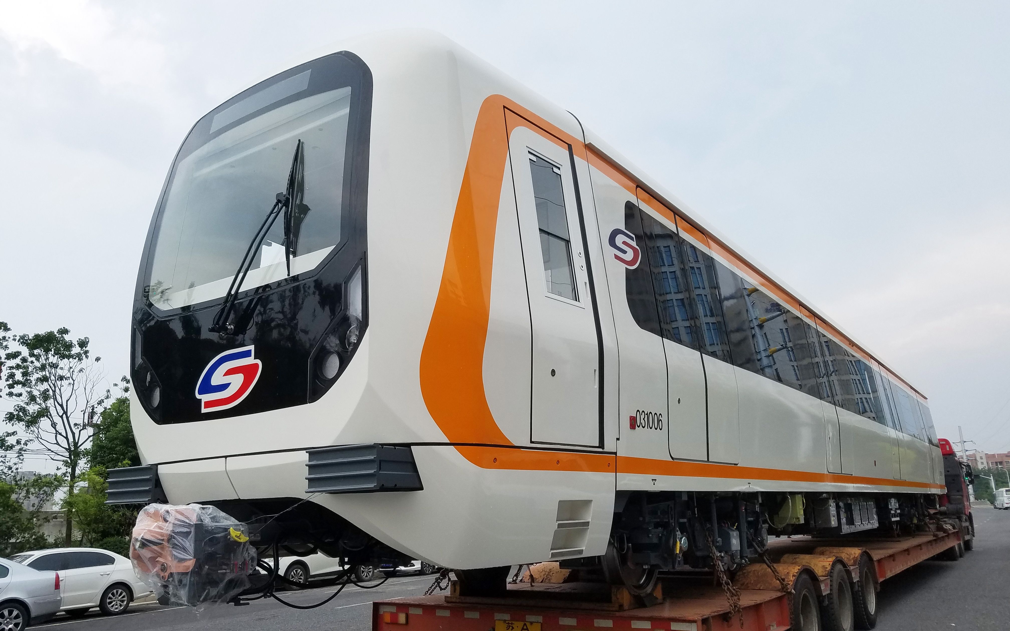 【老番回顾】苏州地铁3号线首列车浦厂刷里程