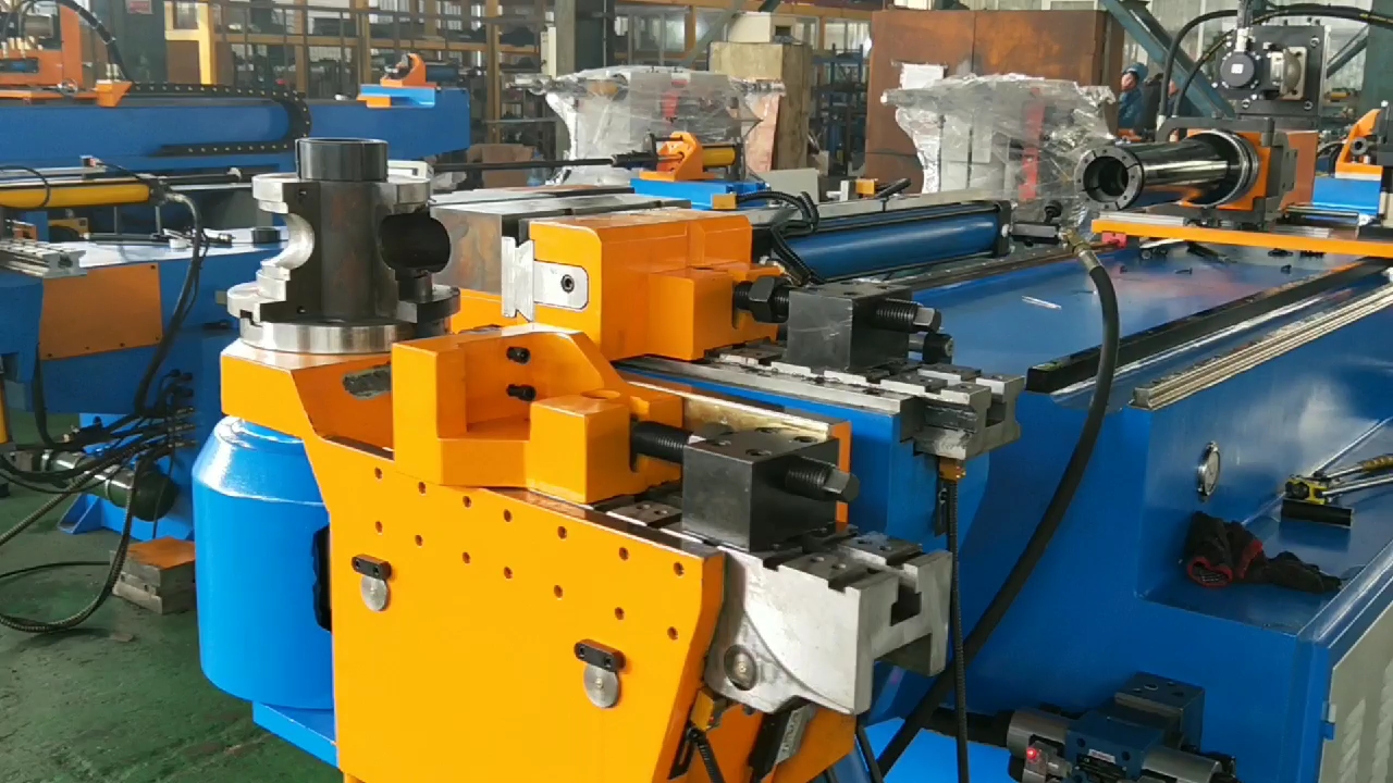 全自动弯管机视频 数控弯管机