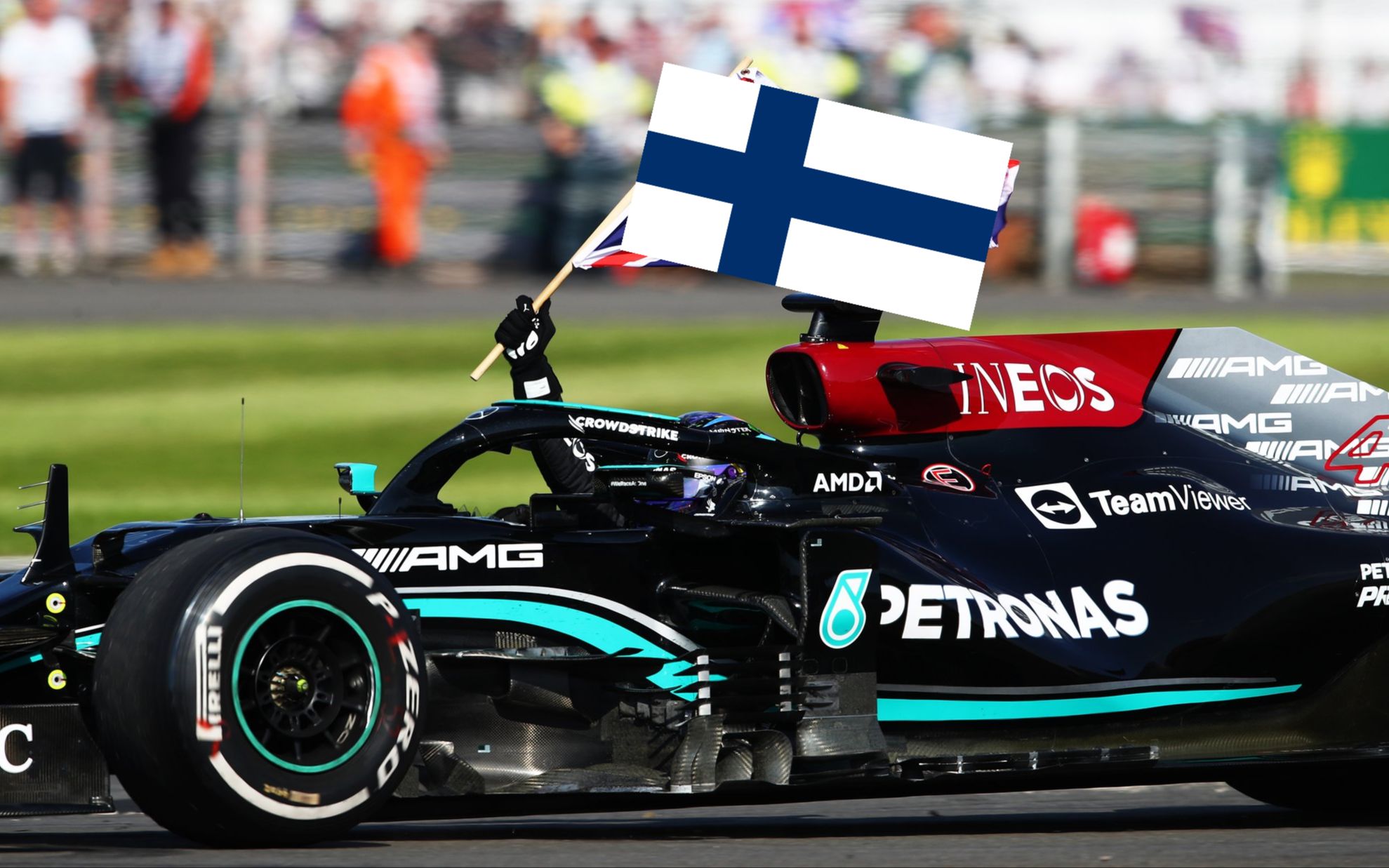 f1 2021 英国大奖赛 博塔斯 史诗级的胜利