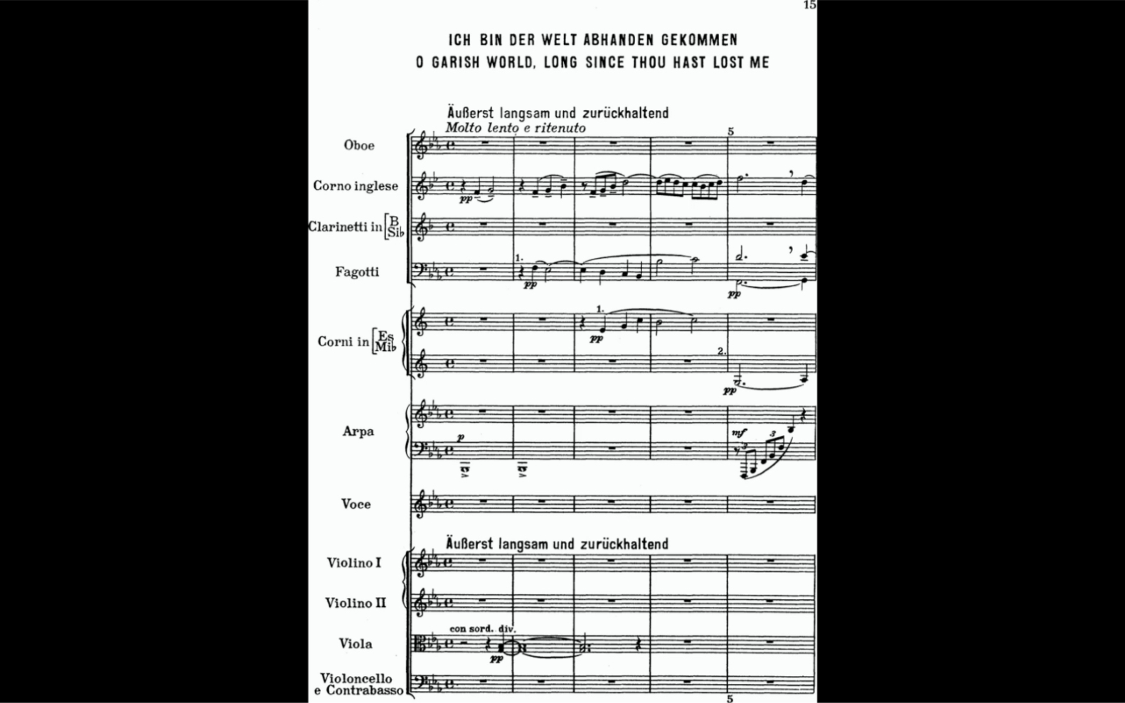 [图]【总谱】 古斯塔夫·马勒 Gustav Mahler - 吕克特之歌 Rückert-Lieder