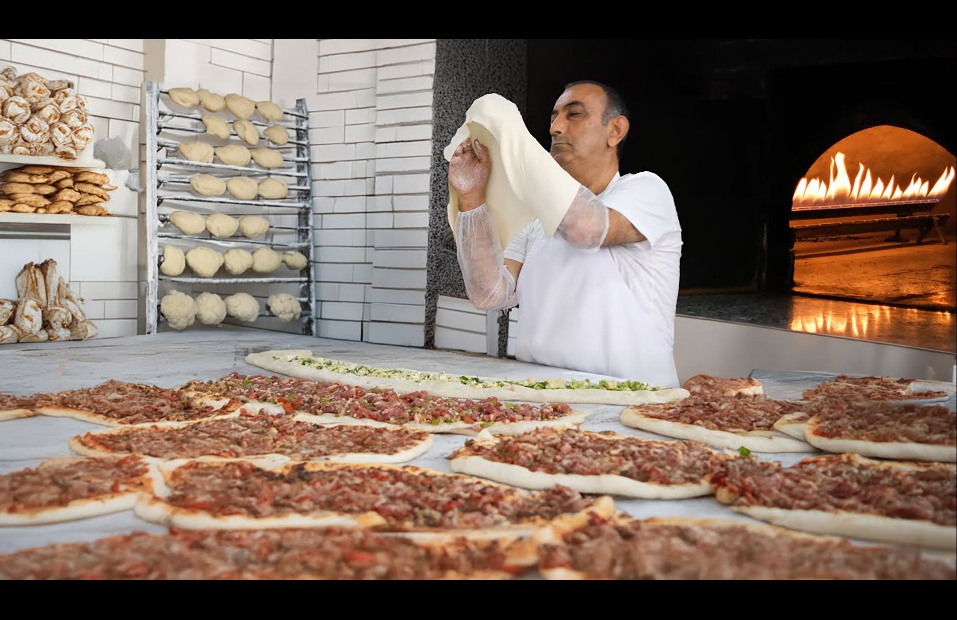 土耳其面包店出品的美味皮塔饼!最佳土耳其美食