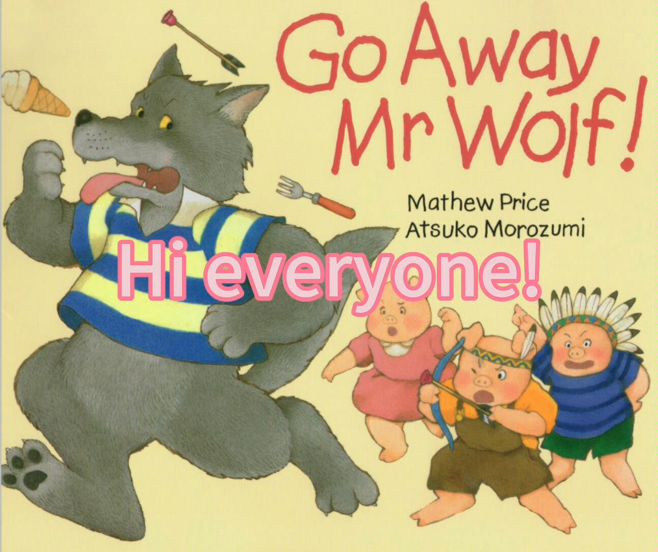 [图]【少儿英语绘本动画】Go away Mr.wolf!