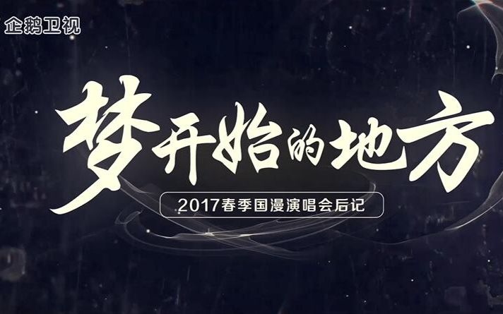 腾讯动漫"觉醒之夜"国漫演唱会后记